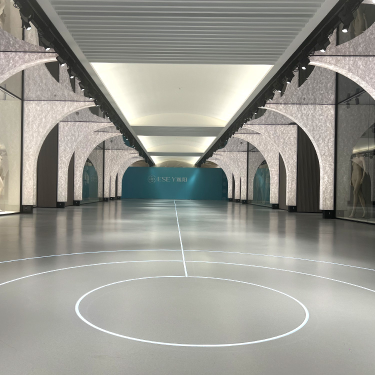 天津雀巢，环氧彩砂自流平系统