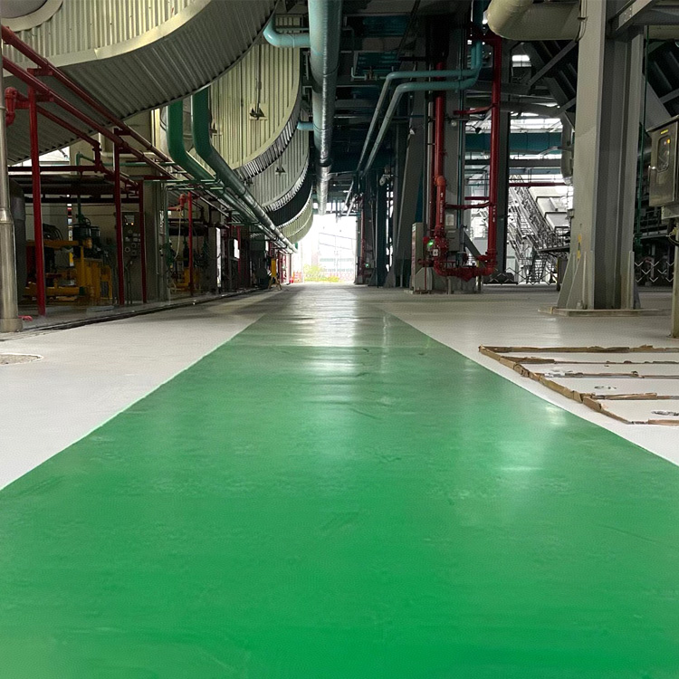 国能广投北海火力发电厂+2023年+3000平米+水性聚氨酯彩砂