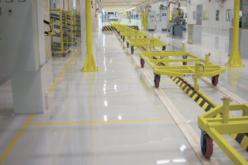 防静电地坪系统