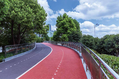 彩色及透水路面系统